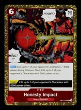 Honesty Impact [Alternate Art] OP11-018 Prices | One Piece