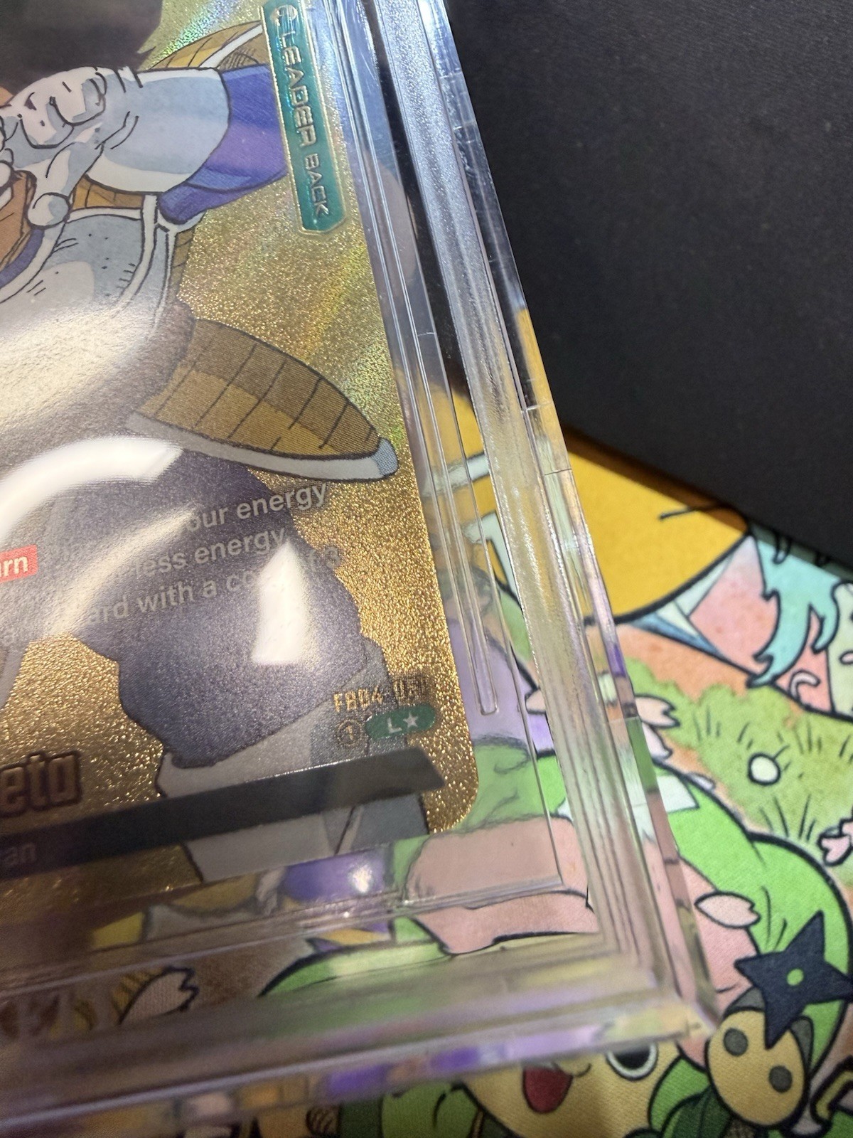 Vegeta FB04-051 L Alt Art Gold Foil Holo BGS 10 Possible BL 9.5 Edges view 5