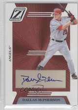 2005 Donruss Zenith Z-Graphs 233/250 Dallas McPherson #ZB-2 Auto 2z2