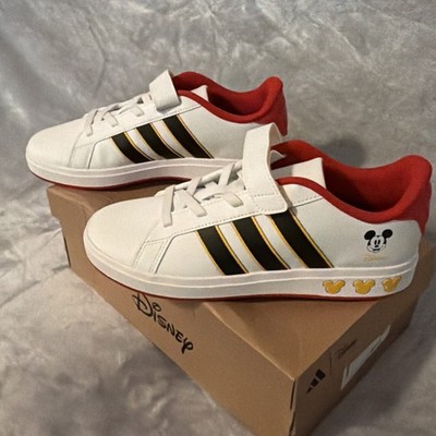 Adidas Disney Mickey Mouse Grand Court Shoes Size 6.5 Y New in Box 