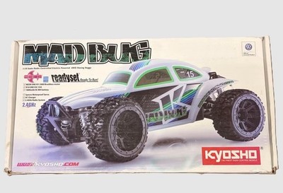 KYOSHO MAD BUG 4WD RCカー Kyosho 1/10 RC 4WD MAD BUG VE Navy Version Ready Set NIB Incl US