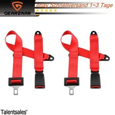 2x Beckengurt 2 Punkt Sicherheitsgurt Für VW T2, T3, T4,T5 für VW Golf Audi