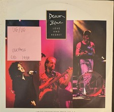 Deacon Blue Love and Regret Vinyl Record 10" VG/VG DEACQT10 1989