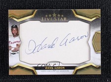 2024 Topps Five Star Cut Signatures 1/1 Hank Aaron #FSCS-HA Auto HOF lz7