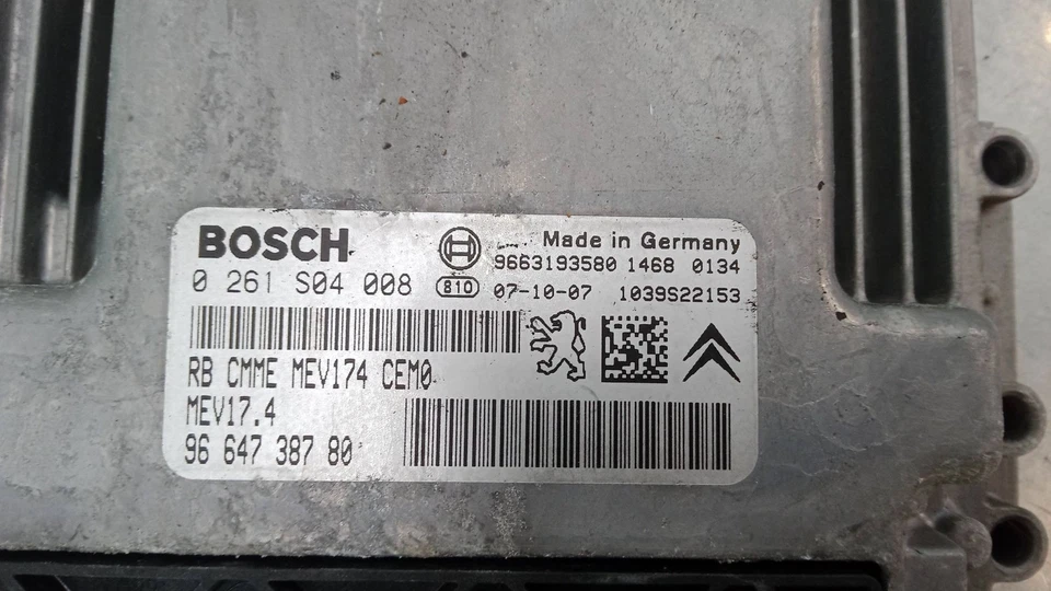 9664738780 CENTRALITA MOTOR UCE / 82922 PARA PEUGEOT 207 CC WD_ 1.6 16V - Immagine 3 di 4