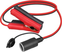 Kfz ZigarettenanzüNder Kabel 12V/24V Staubdicht Wasserdicht 50Cm 14AWG 20A