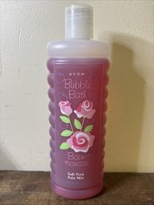 Avon Bubble Bath Bain-mousse Soft Pink Rose 16 Fl Oz 2007 NOS Sealed