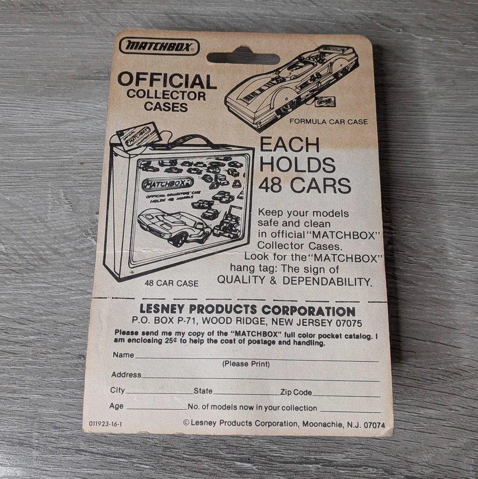 Matchbox Superfast - Mazda RX 7 (azul) - Nuevo en tarjeta usada Foto 2 de 4