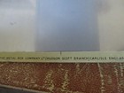 VINTAGE (RADIO) ALUMINUM RADIO TIMES CALENDAR (Carlisle England) — photo 5