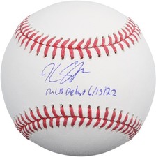 Kyle Stowers Miami Marlins Signed Baseball with 