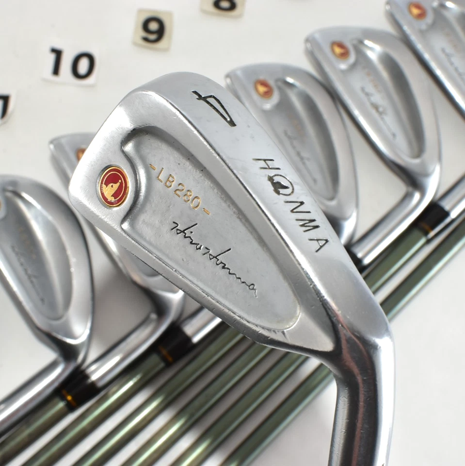 Honma LB280 9p 4-5-6-7-8-9-10-11-Sw RH Golf Club Iron Set L Flex Ledeis LB-280 - Image 3 of 4