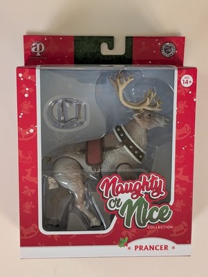 Fresh Monkey Fiction Naughty or Nice Collection Prancer Reindeer 1/12 Figure NEW