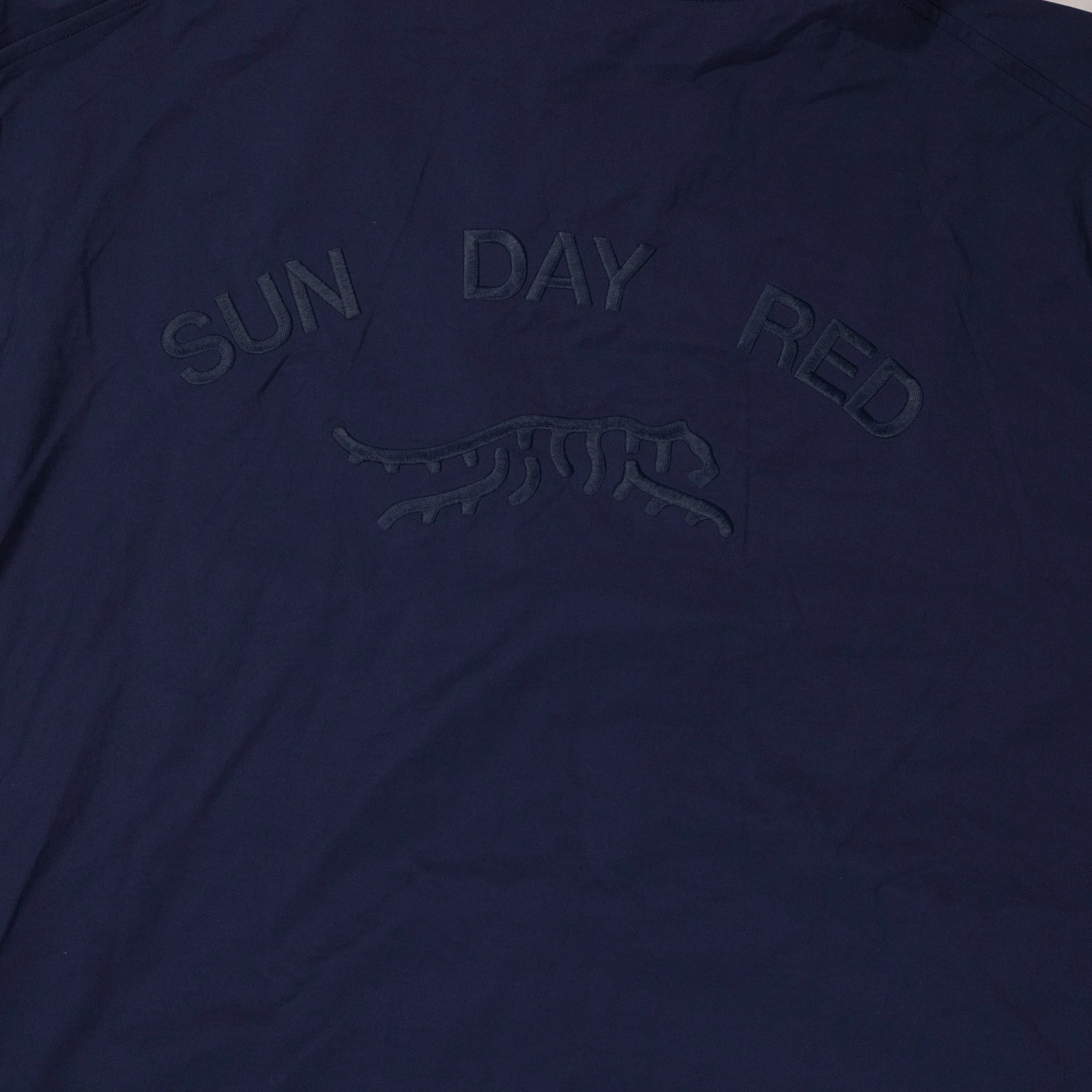 Sun Day Red Vintage Cordura Shell Cardigan Jacket Navy M NWT - product detail image 4