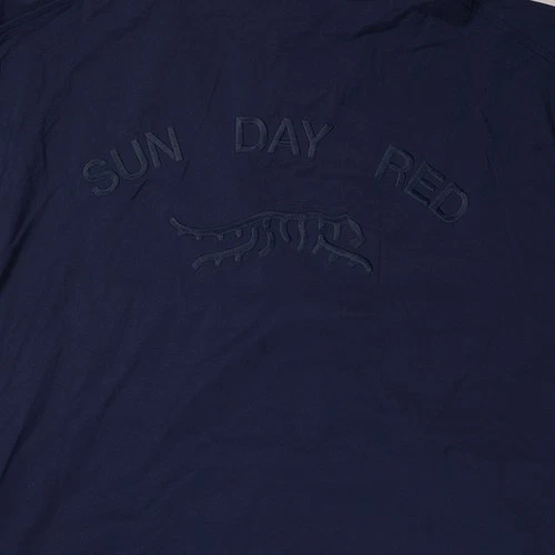Sun Day Red Vintage Cordura Shell Cardigan Jacket Navy M NWT image 4