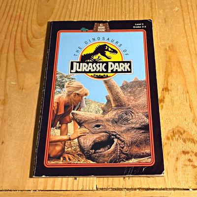 All Aboard Reading The Dinosaurs of Jurassic Park Paperback Illus Dinosaurs