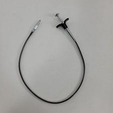 Locking Shutter Release Cable 16" Black Cloth Camera Plunger Vintage