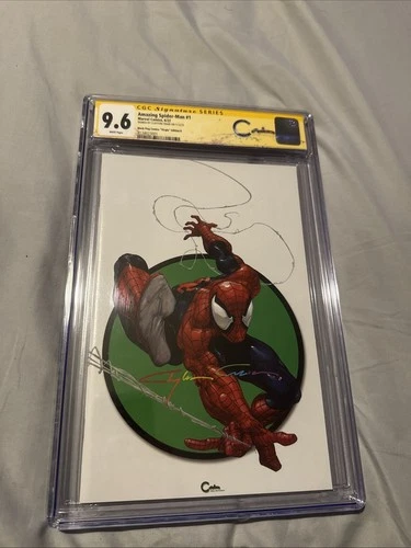Amazing Spider-Man #1 CGC 9.6 Signed Clayton Crain Infinity Signature Series