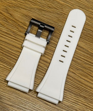 Genuine TW Steel White Rubber Strap 30mm 20mm Pin Buckle CEB5002 CE5000 CE5002