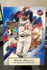 2025 Topps Pristine - Sandy Koufax #141 Blue Refractor /75