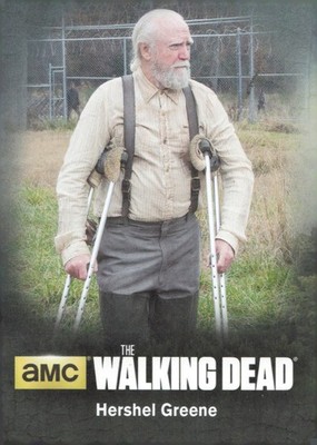 2016 Cryptozoic Walking Dead Season 4 Part 1 Character Bio #CO6 Hershel Greene