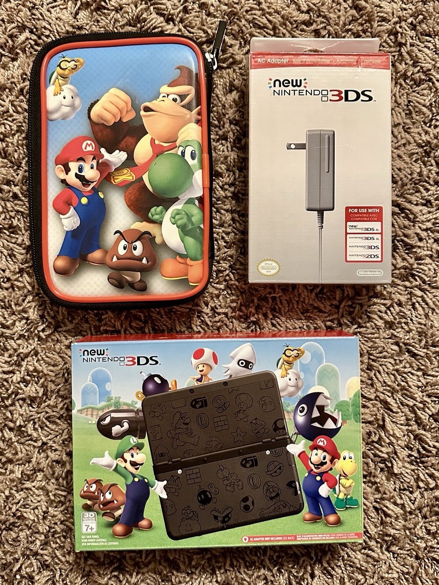 Rare Nintendo 3DS Super Mario Black Friday Edition Console