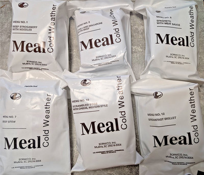 US MRE MCW Cold Weather - Menü Auswahl - EPA Survival Trekking - FRESH 01/2027