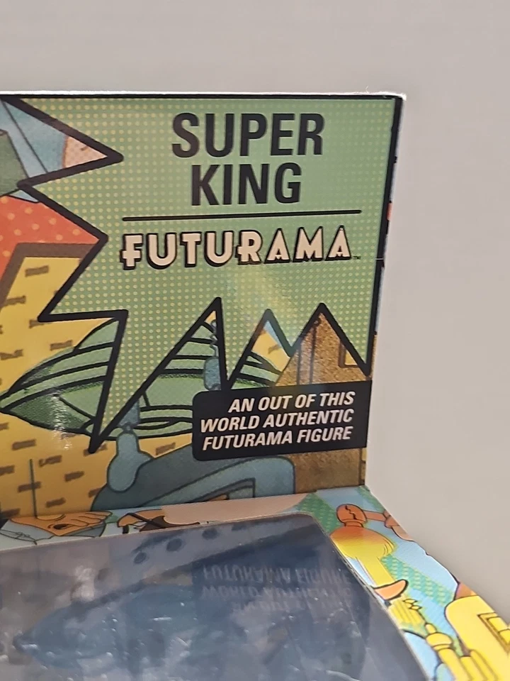 Toynami Futurama Serie 5 Super King Bender Figura Robot Santa Build-A-Bot Nuevo en Paquete Foto 4 de 4