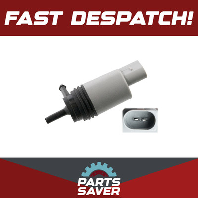 Washer Pump fits BMW 330 2.0 3.0 3.0D 04 to 18 67126934159 67126934160 Febi New