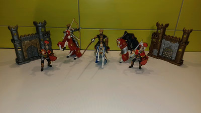PAPO Ritterset Bodensee Ritter / KNIGHTS / FANTASY FIGUREN SET
