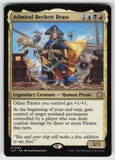 Admiral Beckett Brass Commander: The Lost Caverns of Ixalan 264 M NM MTG