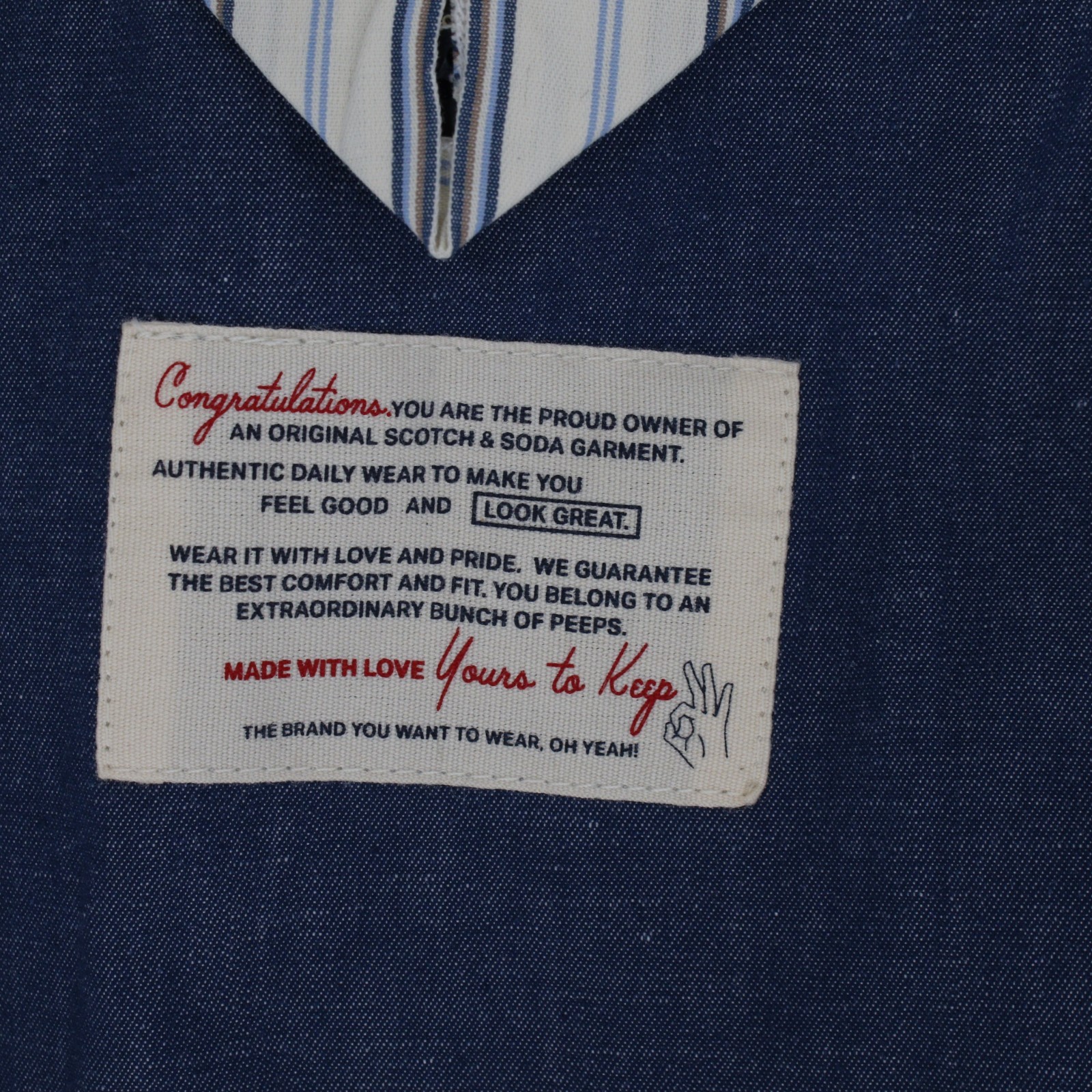 NWT Scotch soda Sport coat Mens medium unstructured half lined lightweight plaid