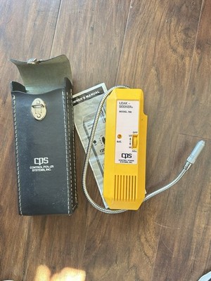 CPS LEAK SEEKER L780 Electronic Refrigerant Leak Detector w/ Bag & Instructions