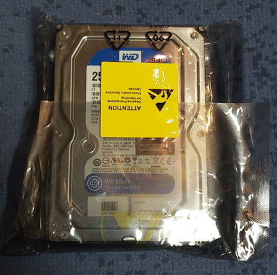 Festplatte WESTERN DIGITAL BLUE 250GB 7200U/min SATA III 3.5''