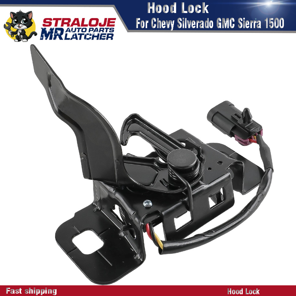 Front Hood Latch Lock w/ 3-Pins for GMC Sierra 1500 Chevy Impala 14 2015 - 2020