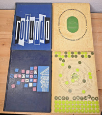 4 Southern Methodist University Yearbooks Dallas Texas 1958 59 60 61 Rotunda SMU