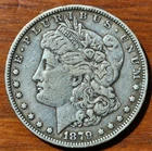 1879-P Morgan Silver Dollar-Fine