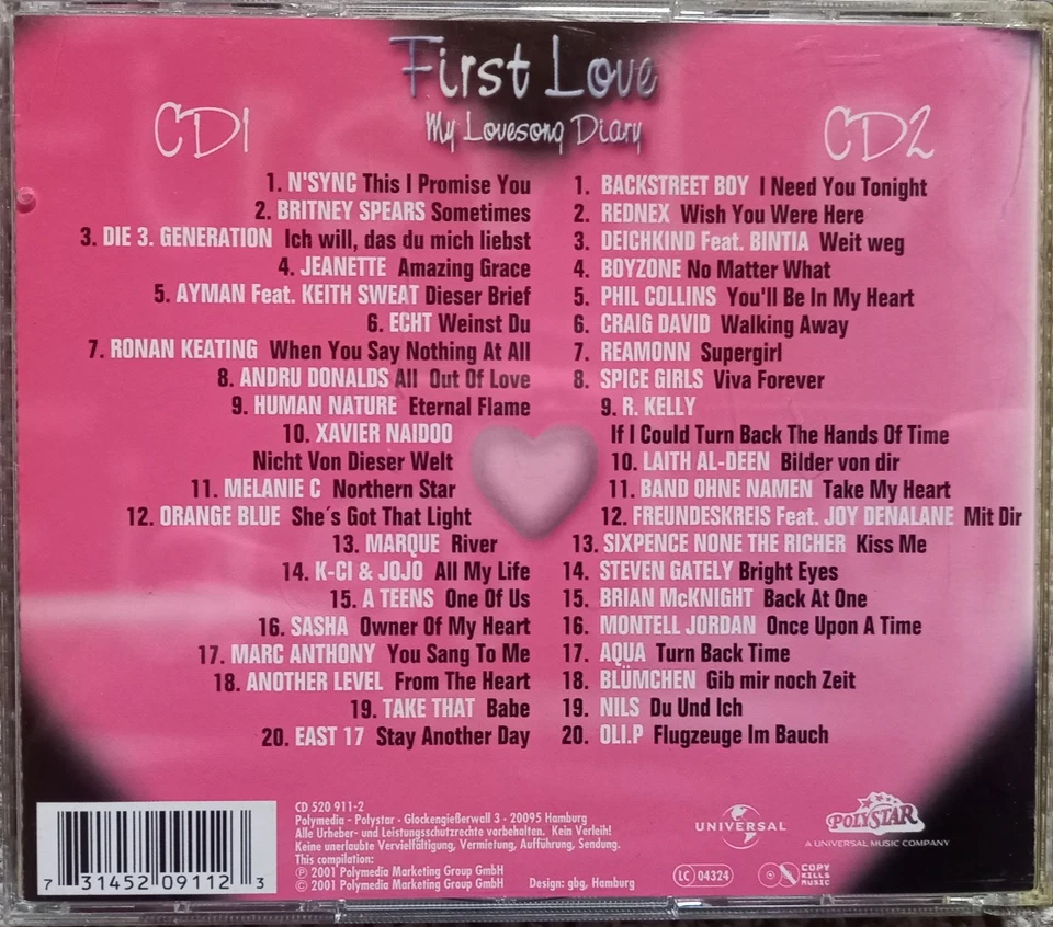 First Love Doppel CD - Bild 2 von 3
