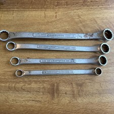 Vintage Craftsman V 4pc Offset Box Wrench 1 - 78 - 1316 - 58