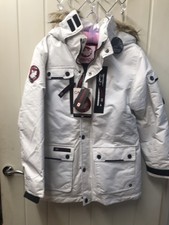 White Canada Gear Coat Medium