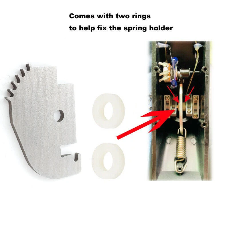 2pc for Saitek Pro Flight Rudder Pedal Steel Alloy Spring Shooting Mount Holders - Image 2 of 4