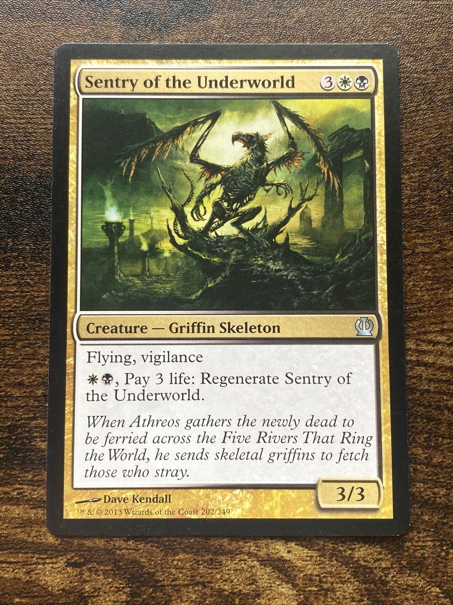 Sentry of the Underworld (202) Theros MTG Magic The Gathering