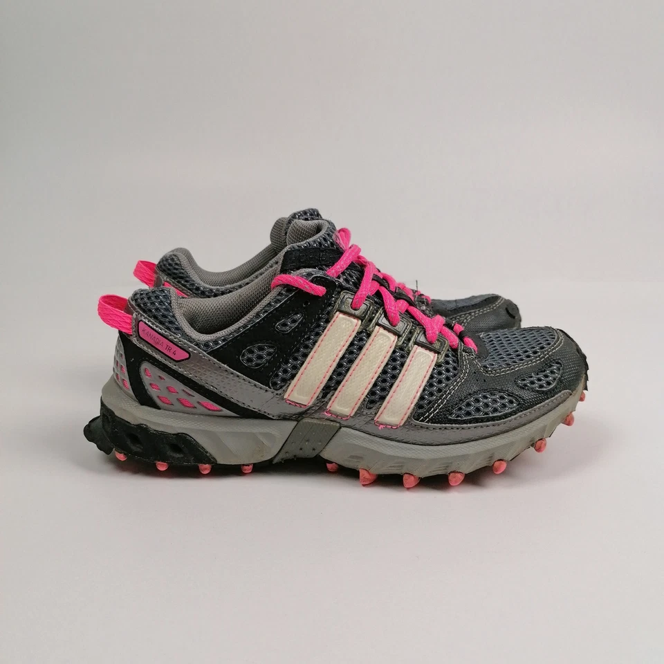 Zapatillas deportivas ADIDAS Kandia tr4 2011 liberación de barro gris rosa - EE. UU. 5/36 Foto 2 de 4