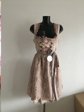 Damen Mini Dirndl 2 tlg.  * Gr.42 *Rose/Champagner