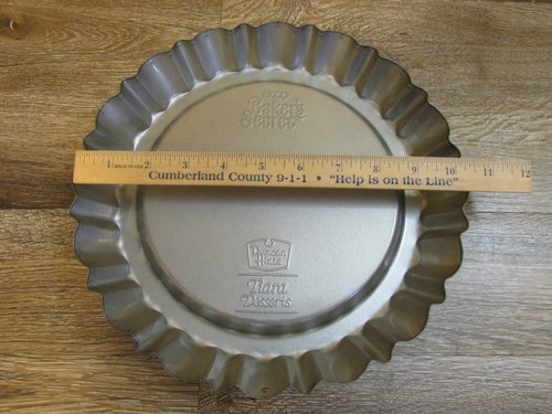 Ekco Baker's Secret 10.5" Flan Torte Pan Duncan Hines Tiara Desserts Nonstick - Picture 10 of 11