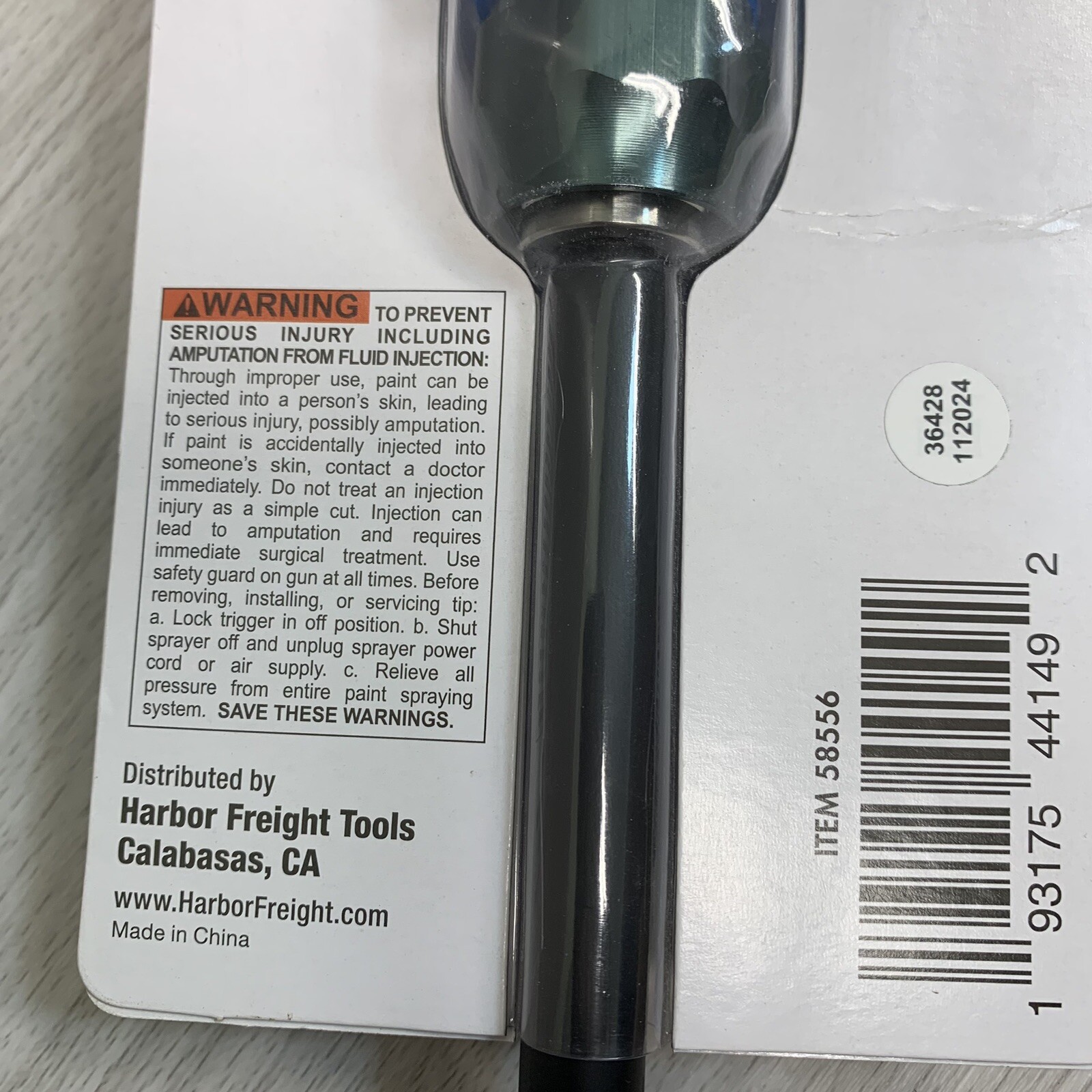 Avanti 20 in. Tip Extension Paint Sprayer Standard 7/8” Thread Universal Design