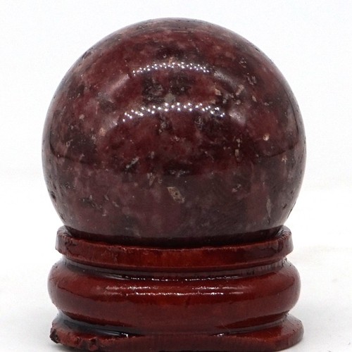 30MM Wholesale Natural Gemstone Sphere Crystal Reiki Healing Globe Ball / Stand - Picture 60 of 84