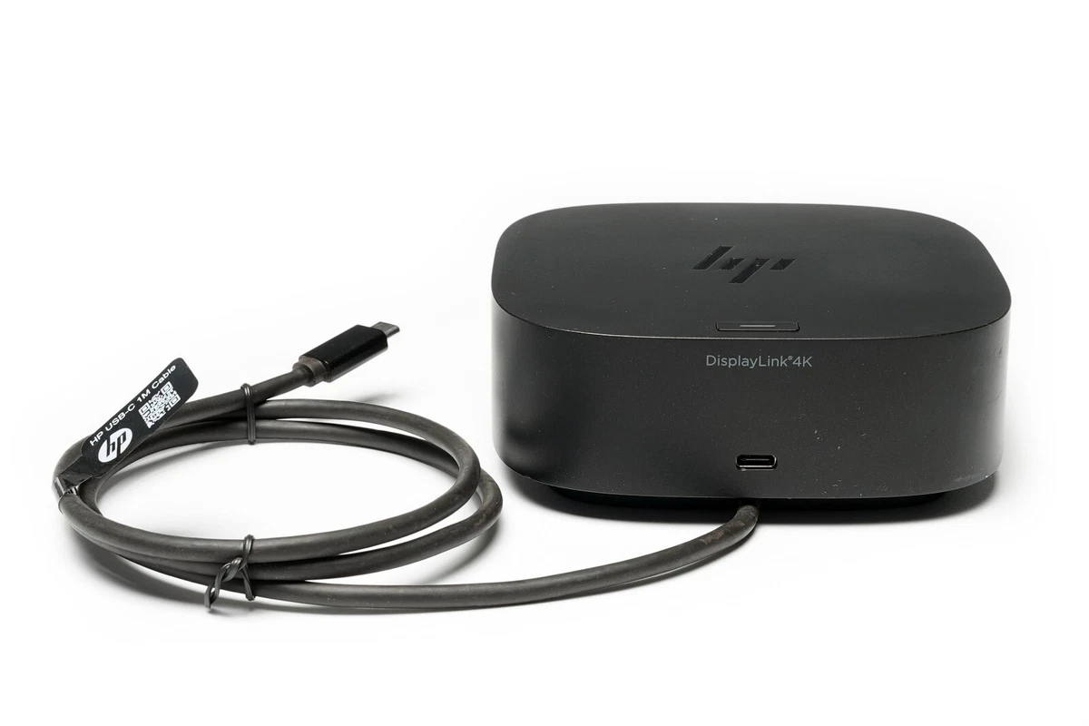 HP USB-C Universal Dock HSN-IX02 G2 with 120W Power AC Adapter