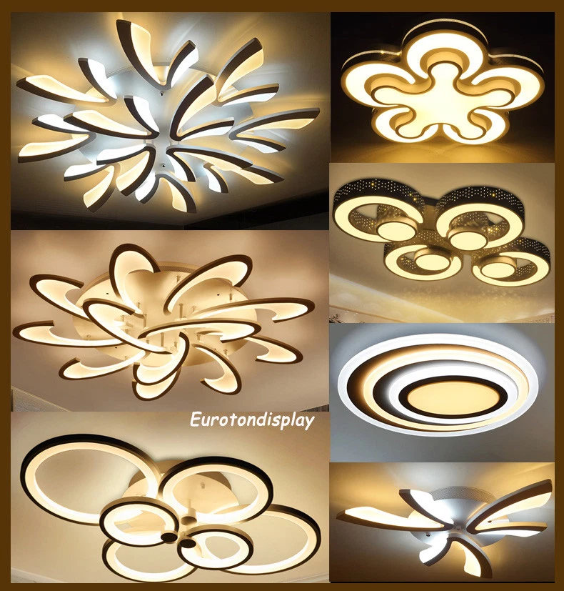 LED Deckenleuchte Pendelleuchte Lampe Lichtfarbe Helligkeit einstellbar A V2 - Bild 3 von 4