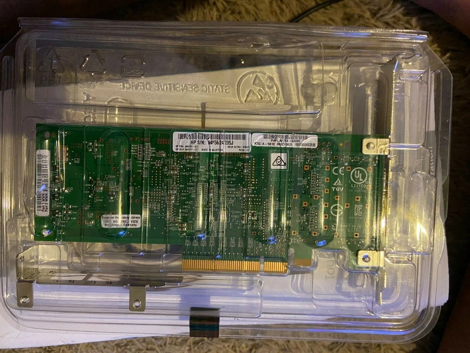 HP AJ764-63002 489191-001 BD HBA 82Q 8GB PCI-e FRU. NEW SEALED FAST US SHIPPER - Image 3 of 4