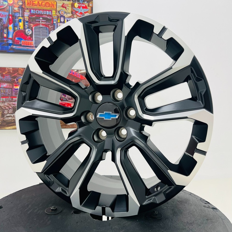 2024 Chevy Rims 2024 Chevy Silverado Wheels Rims Tires Tahoe Suburban GMC Sierra Yukon ...